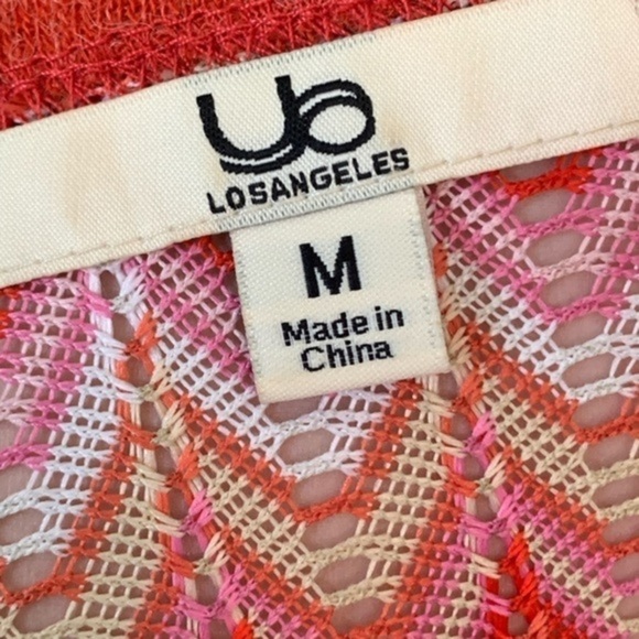 🔴Ya womens top orange with missoni like pattern on back size Medium - Picture 7 of 7